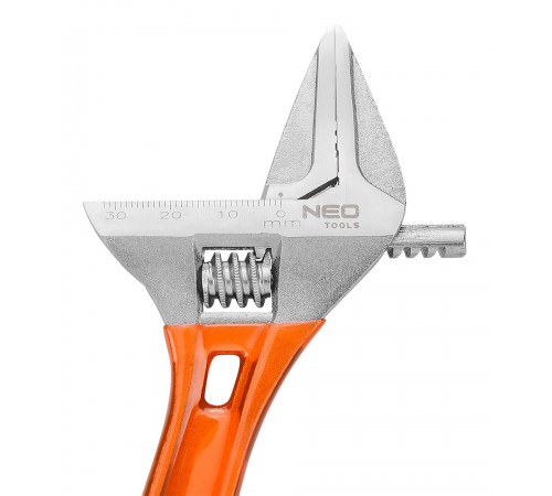 Разводной ключ Neo Tools 03-024, 205 мм, CrV-сталь, диапазон 0-32 мм