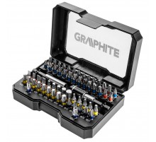 Набор сменных бит Graphite 56H600 для шуруповерта, универсальный комплект