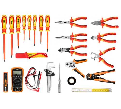 Рюкзак электрика Neo Tools 01-313 31 предмет