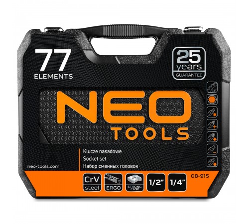 Набор инструментов Neo Tools 08-915 77 шт