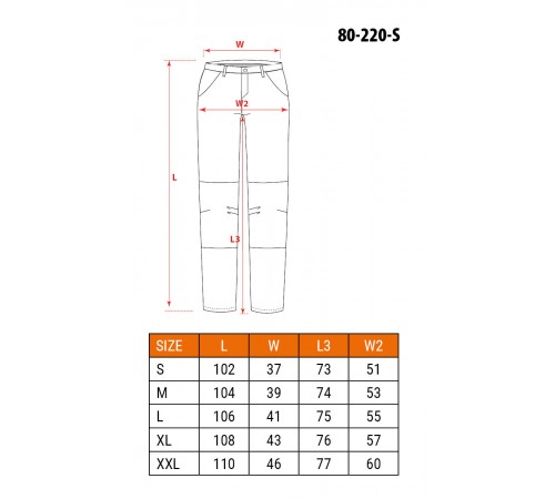 Брюки рабочие Neo Tools 80-220 Woman Line XL