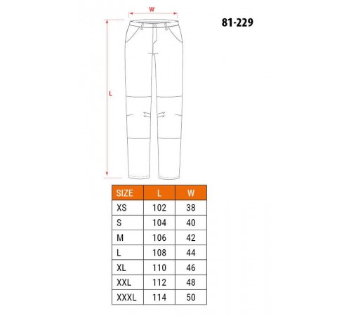 Рабочие штаны Neo Tools 81-229 DENIM S