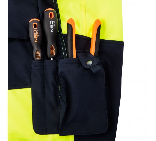 Утепленные рабочие брюки Neo Tools 81-750 softshell XL