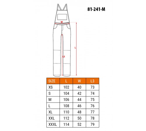 Рабочий полукомбинезон Neo Tools 81-241 CAMO XXXL