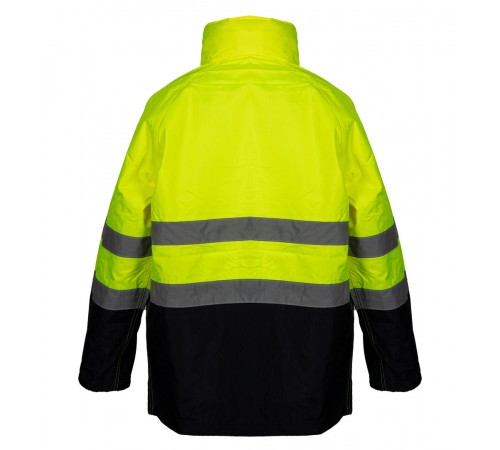 Рабочая куртка Neo Tools 81-720 с повышенной видимостью, водостойкая, Oxford 300D XXXL