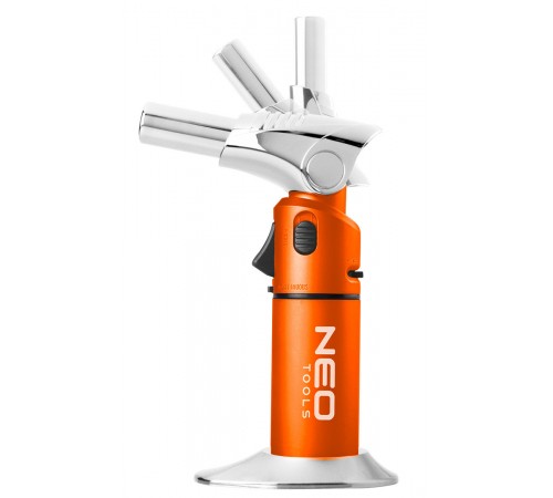 Газовая микрогорелка NEO Tools 19-904 с пьезоподжигом, подвижной головкой, 1350°C