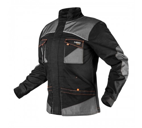 Рабочая куртка Neo Tools 81-218 Slim HD с усилением Oxford, световозвращающие элементы M