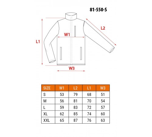 Куртка softshell Neo Tools 81-550 водо- и ветронепроницаемая XXL