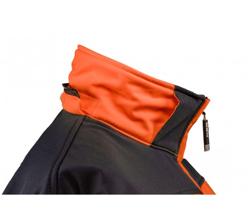 Куртка Neo Tools 81-701 Softshell повышенной видимости, водо- и ветронепроницаемая XXXL