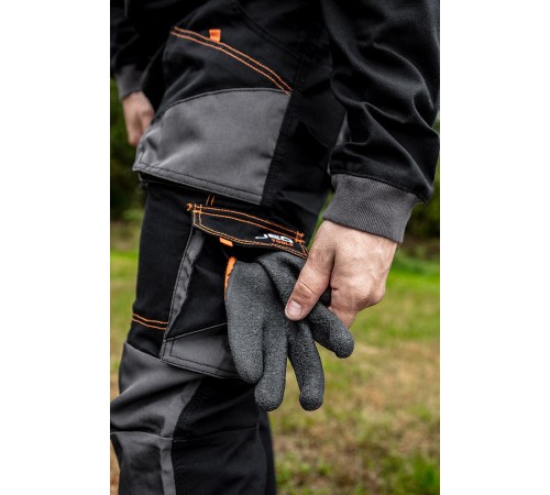Рабочий комбинезон Neo Tools 81-258 с усилением Oxford и карманами для наколенников XXL