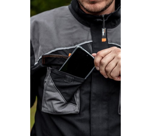 Рабочий комбинезон Neo Tools 81-258 с усилением Oxford и карманами для наколенников XXXL