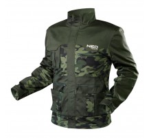 Рабочая куртка Neo Tools 81-211 CAMO, хлопок и полиэстер XL