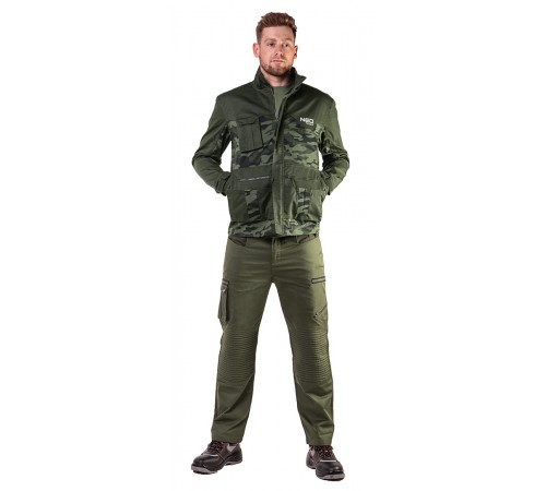 Рабочая куртка Neo Tools 81-211 CAMO, хлопок и полиэстер XXXL
