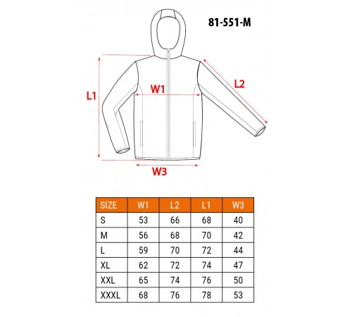 Куртка Softshell NEO Tools 81-551 водостойкая, ветростойкая, с флисовой подкладкой XXXL