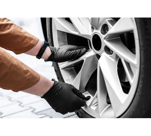 Нитриловые перчатки черные Neo Tools 97-691 , 100 штук — Защита от химикатов XL