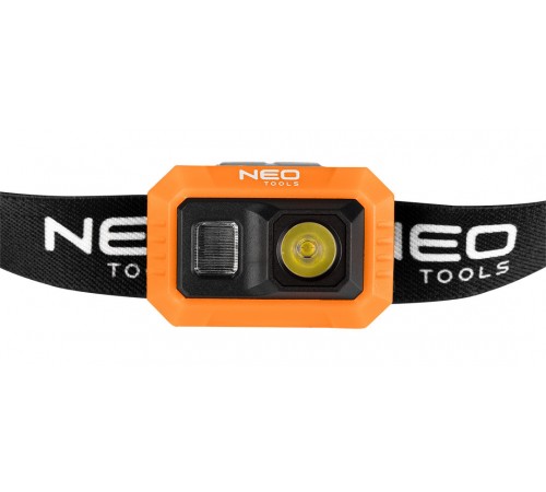 LED налобный фонарь Neo Tools 99-115 500 лм с сенсором и красным светом